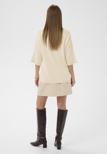 Пуловер с рукавом три четверти