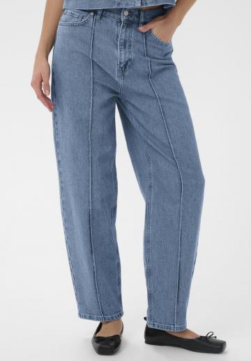 Прямые джинсы