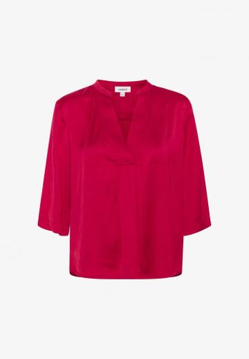 Атласная блузка