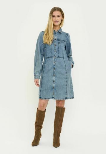 Джинсовое платье