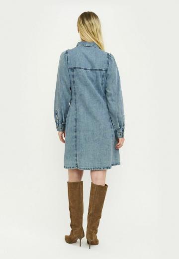 Джинсовое платье
