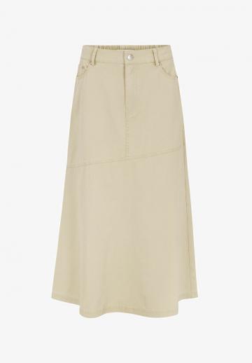 Юбка с накладными карманами