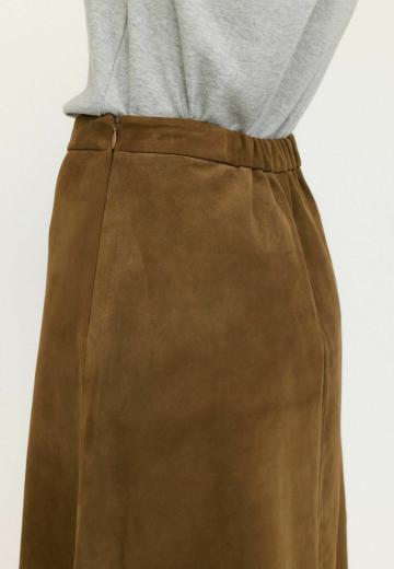 Кожаная юбка