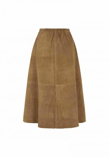 Кожаная юбка