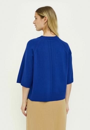 Пуловер с рукавом три четверти