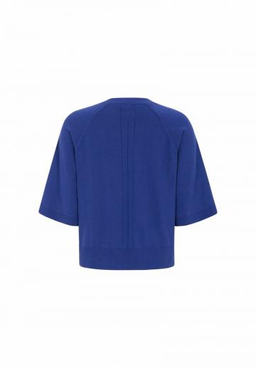 Пуловер с рукавом три четверти