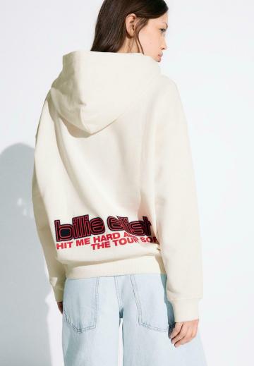 Пуловер с капюшоном