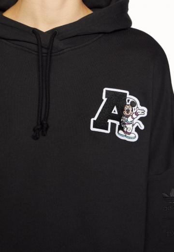 Пуловер с капюшоном