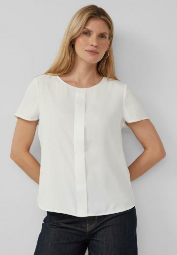 Атласная блузка