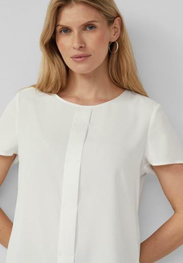 Атласная блузка