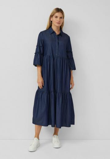 Джинсовое платье