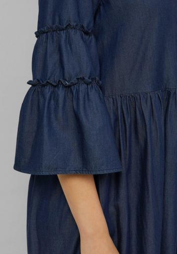 Джинсовое платье