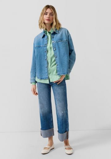 Короткие джинсы