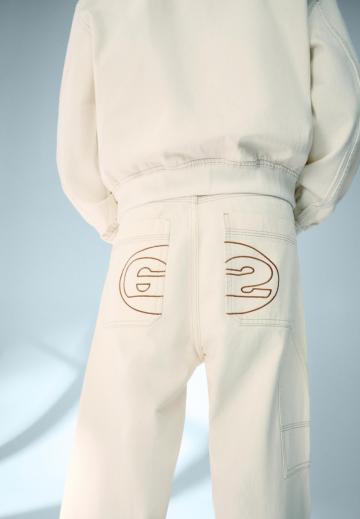 Прямые джинсы