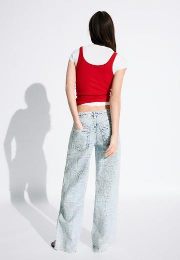 Свободные джинсы