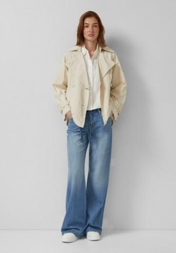 Атласная блузка