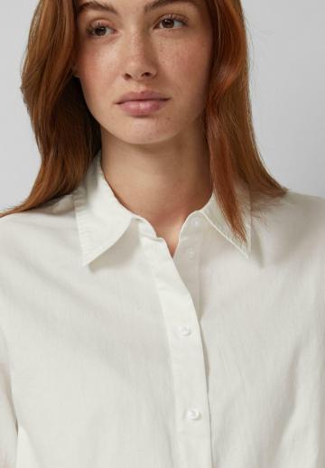 Атласная блузка