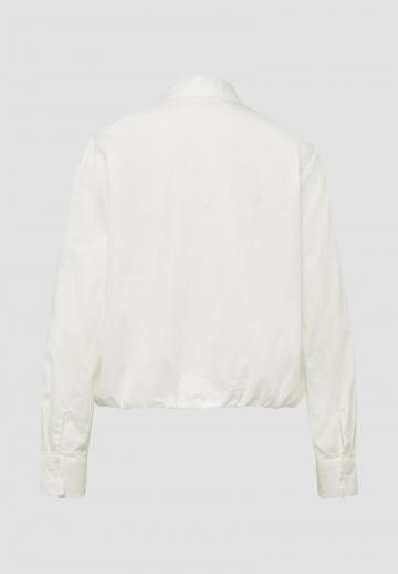 Атласная блузка