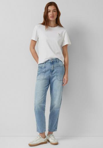 Прямые джинсы