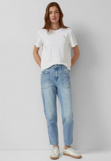 Прямые джинсы