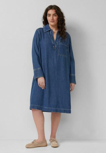 Джинсовое платье