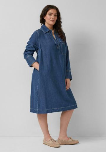 Джинсовое платье