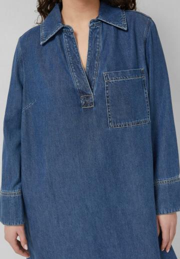 Джинсовое платье