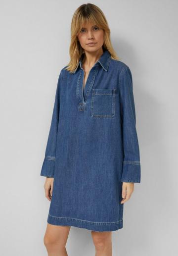 Джинсовое платье