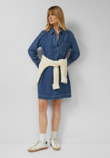 Джинсовое платье