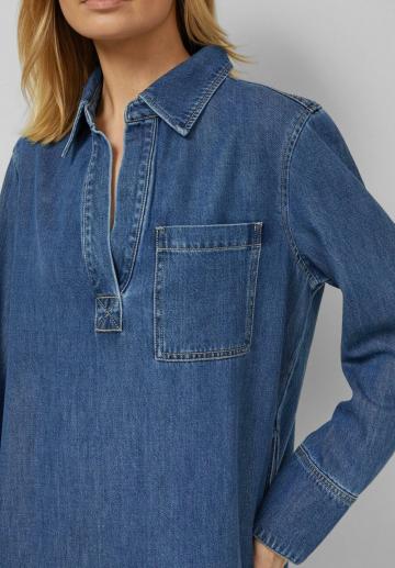 Джинсовое платье