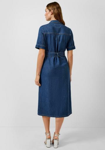 Джинсовое платье