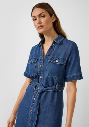 Джинсовое платье