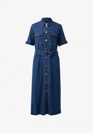 Джинсовое платье