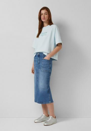 Джинсовая юбка