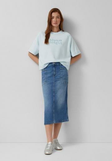 Джинсовая юбка