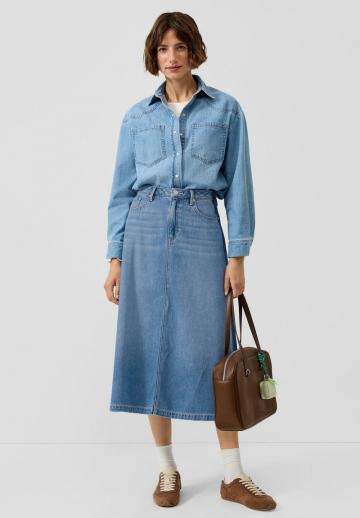 Джинсовая юбка