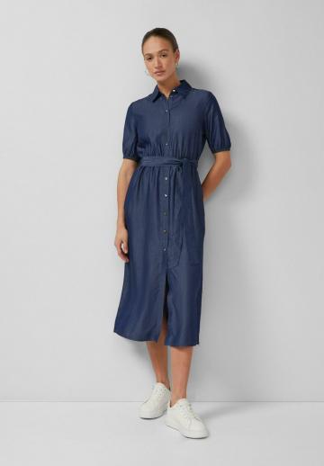 Джинсовое платье