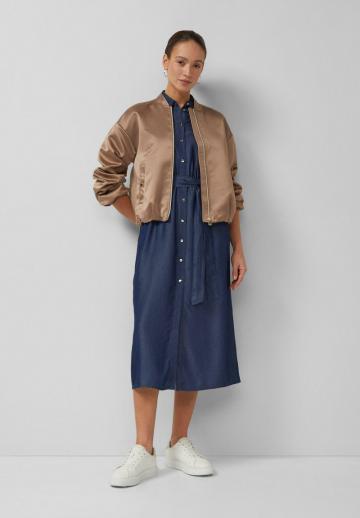 Джинсовое платье