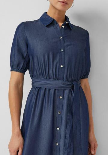 Джинсовое платье