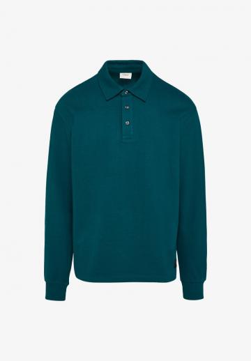 Поло с длинным рукавом