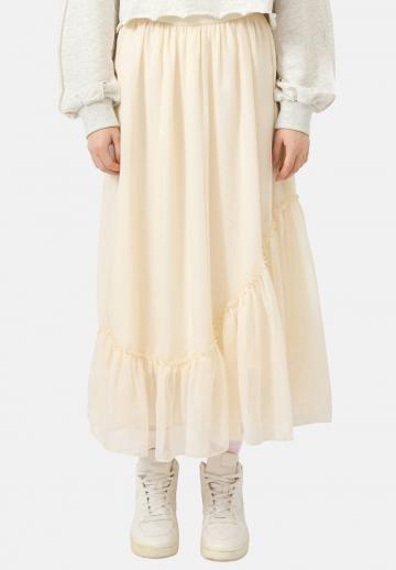 Юбка с воланами
