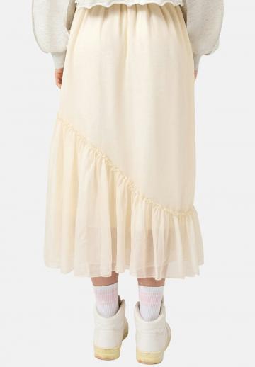 Юбка с воланами