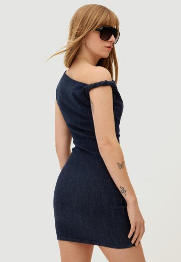 Джинсовое платье