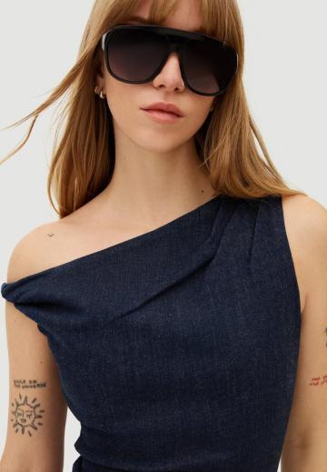 Джинсовое платье