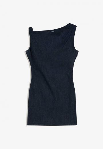 Джинсовое платье