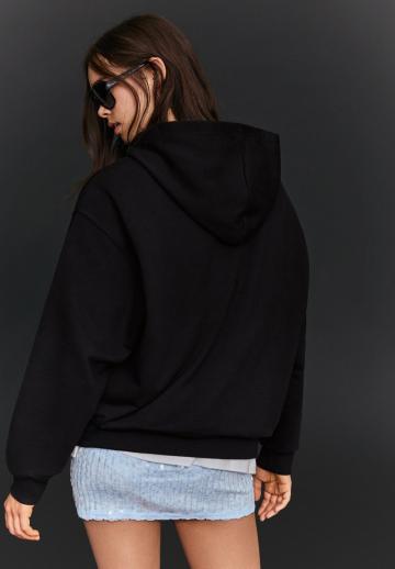 Пуловер с капюшоном