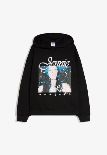 Пуловер с капюшоном