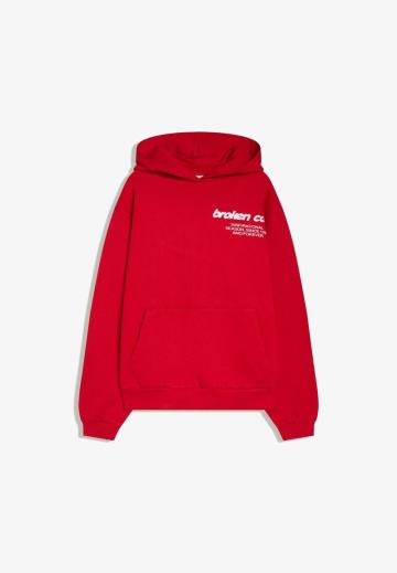 Пуловер с капюшоном