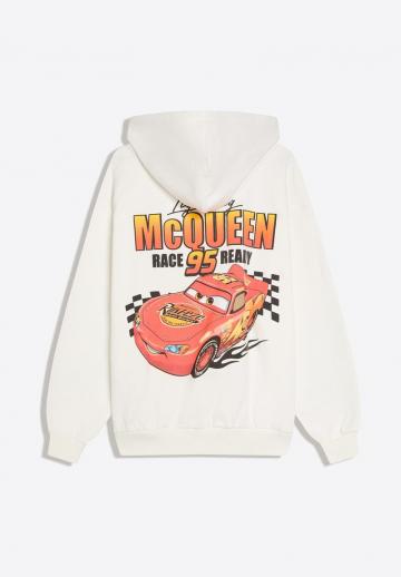 Пуловер с капюшоном