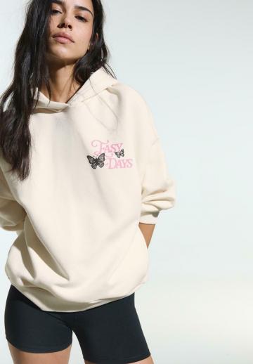 Пуловер с капюшоном